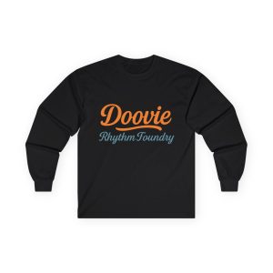 Doovie Rhythm Foundry Long Sleeve Tee — Retro Script